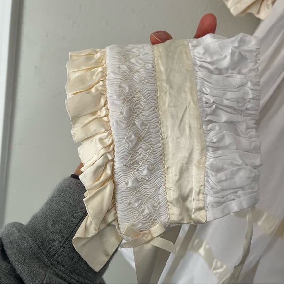 SOLD DO NOT BUY Strasburg Natalie Heirloom Dress With Bonnet Size 12 Months - Picture 14 of 16